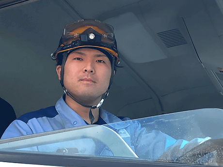 原料輸送 坂田宗也さん